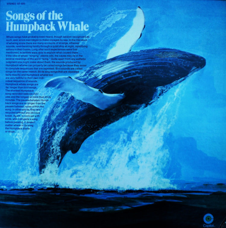 Songs of the Humpback Whale Digital Download and Snotbot Sticker