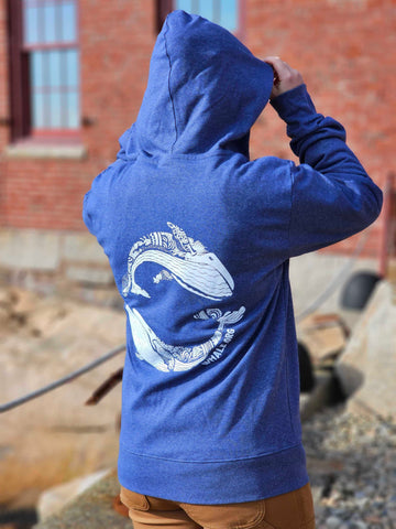 Save the Whales Pullover Hoodie