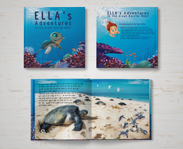 Ella's Adventures in the Great Barrier Reef Book