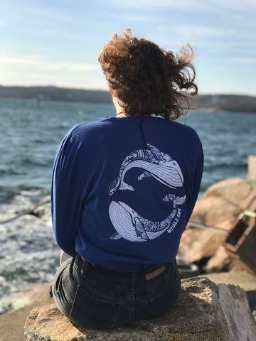 Ocean Alliance Save the Whales Long Sleeve T