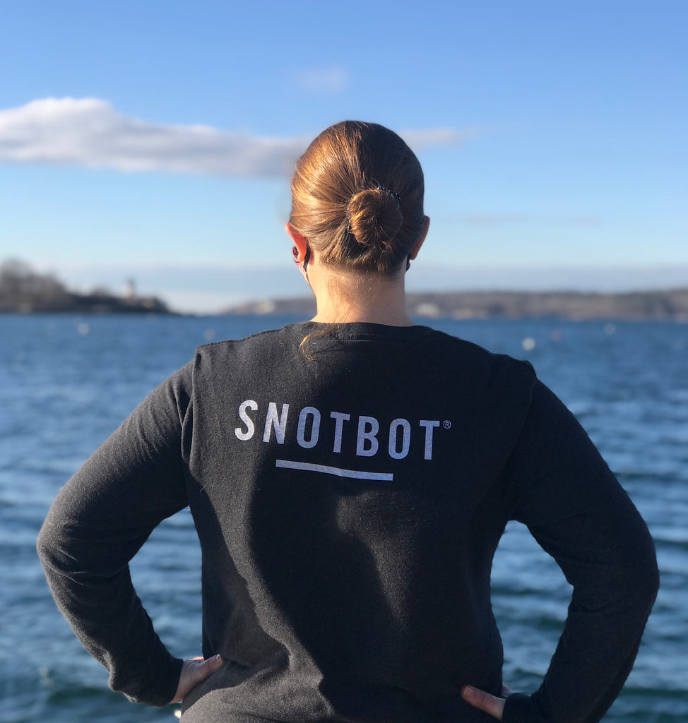 SnotBot unisex long-sleeve expedition T-shirt
